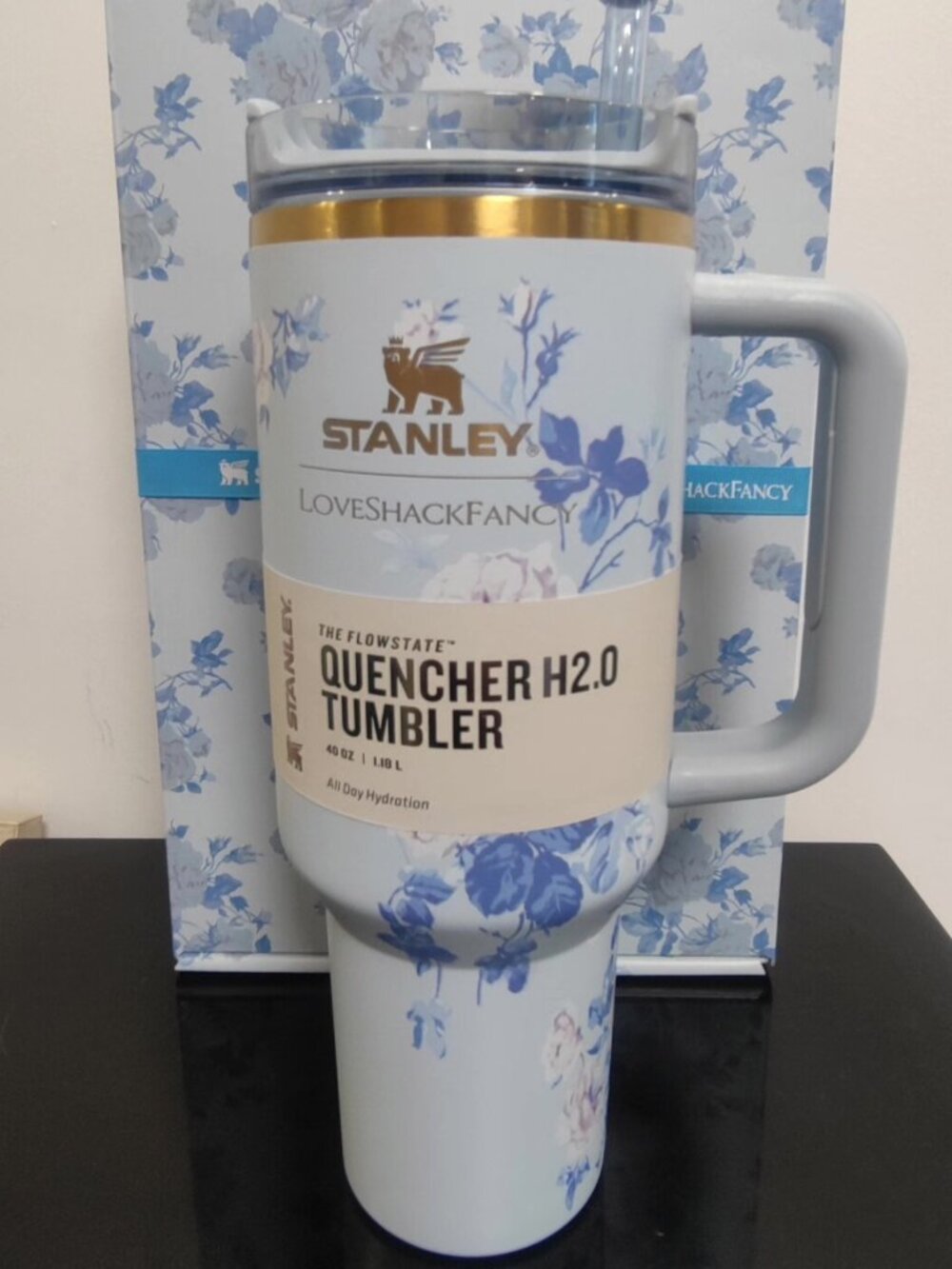 Stanley x LoveShackFancy Limited Edition 40oz Quencher H2.0 with Orignal Box New